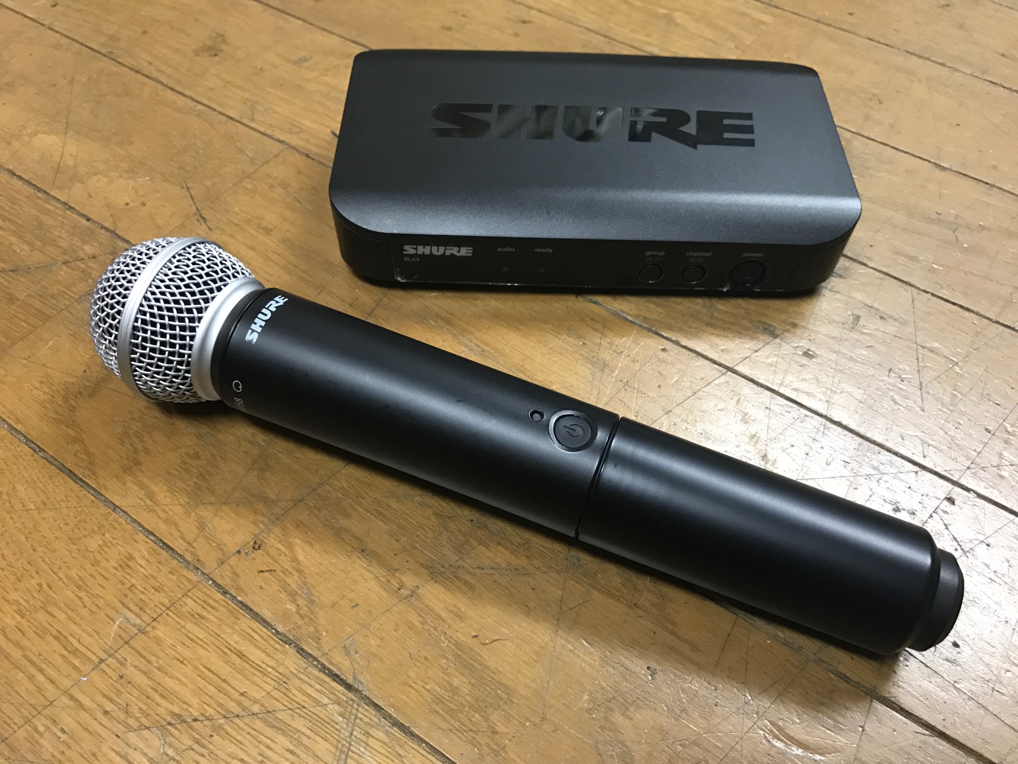 音響レンタル・PAレンタル・機材レンタル・東京 ワイヤレスマイクシステム・SHURE BLX24/SM58